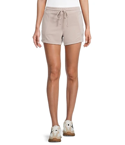 Moa Moa High Rise Drawstring Pull-On Coordinating Shorts