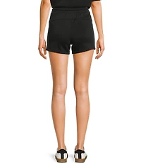 Moa Moa High Rise Drawstring Pull-On Coordinating Shorts