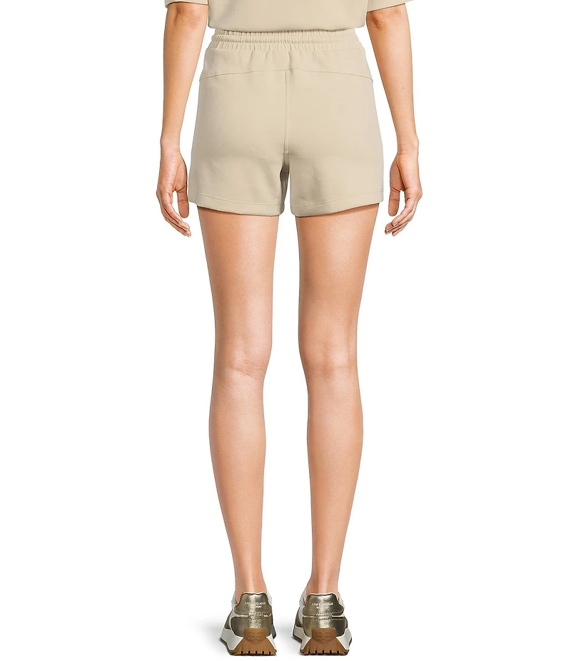 Moa Moa High Rise Drawstring Pull-On Coordinating Shorts