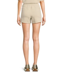 Moa Moa High Rise Drawstring Pull-On Coordinating Shorts