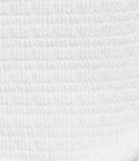 Moa Moa Knit Round Neck Short Ruffle Sleeve Top