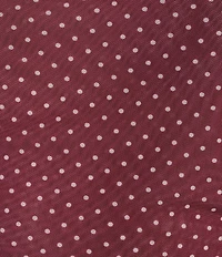 Moa Moa Mesh Polka Dot Asymmetrical Top