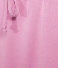 Moa Moa Mid Rise Drawstring Coordinating Mini Skort