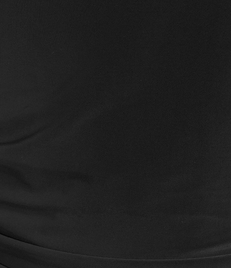 Moa Moa Off The Shoulder Long Sleeve Asymmetrical Hem Top