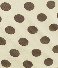 Moa Moa Polka Dot Mesh Side Tie Dress