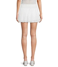 Moa Moa Ruched Ruffle Skirt