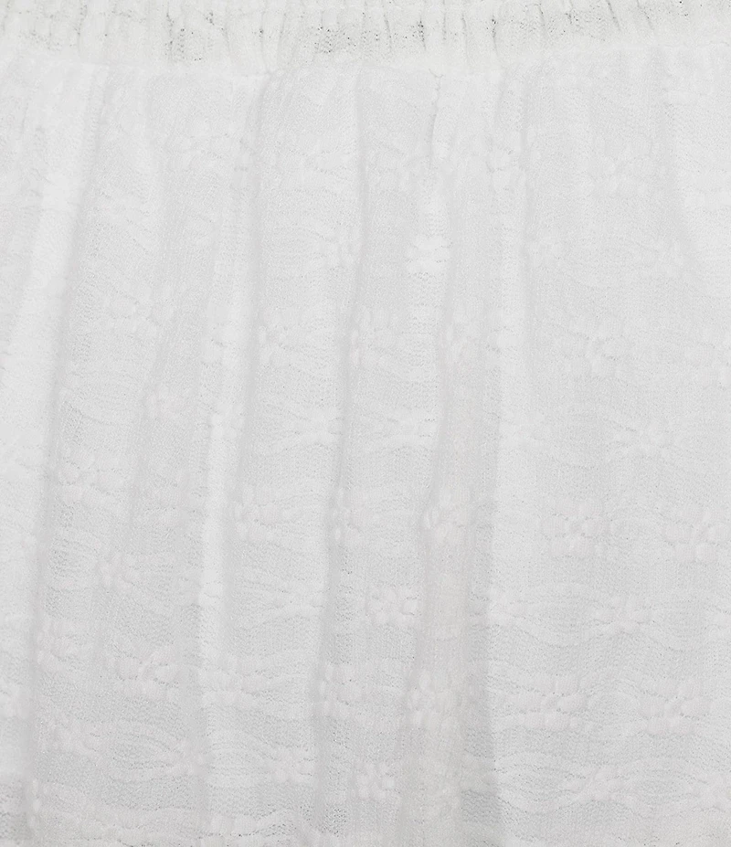 Moa Moa Ruched Ruffle Skirt