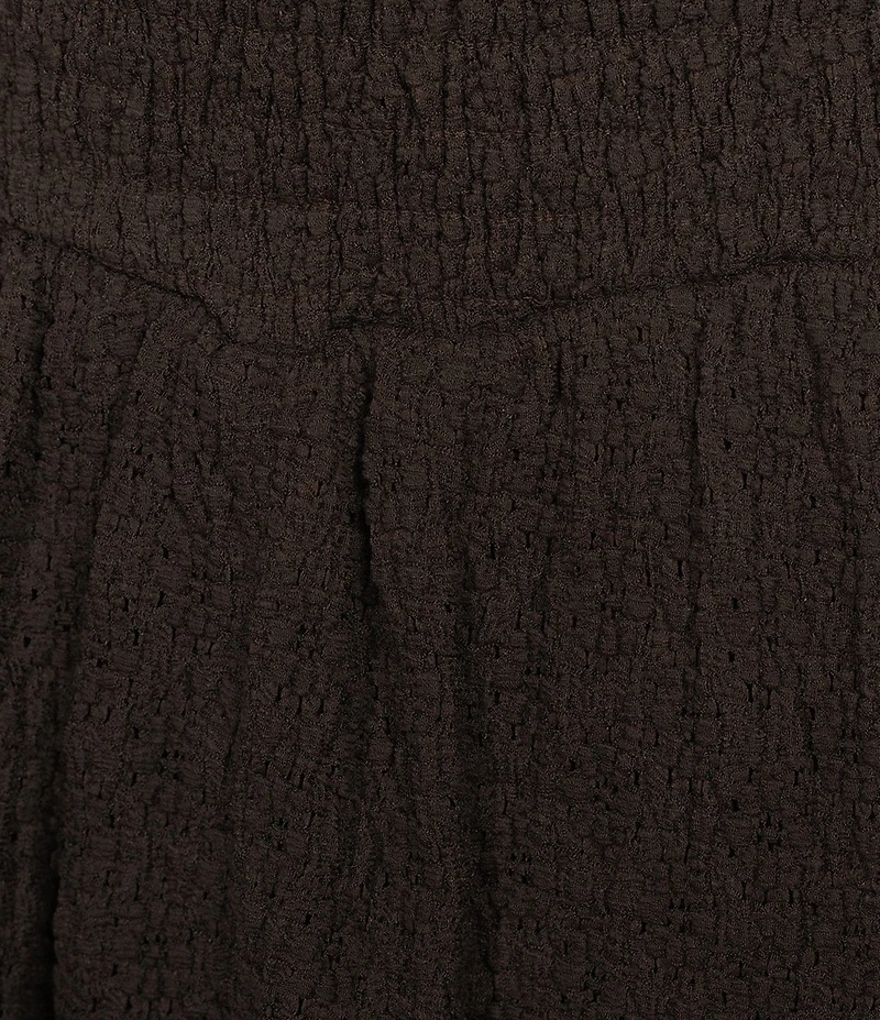 Moa Moa Ruched Ruffle Skirt