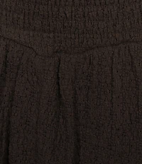 Moa Moa Ruched Ruffle Skirt