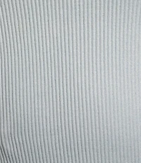 Moa Moa Seamless Ribbed Round Neck Long Sleeve Top
