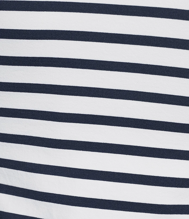 Moa Moa Seamless Striped Cropped Tank Top