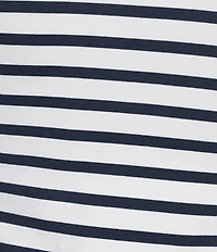 Moa Moa Seamless Striped Cropped Tank Top
