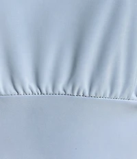 Moa Moa Short Sleeve Asymmetrical Neck Top