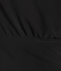 Moa Moa Short Sleeve Asymmetrical Neck Top