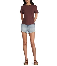Moa Moa Short Sleeve Crewneck Tee
