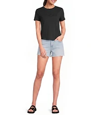 Moa Moa Short Sleeve Crewneck Tee