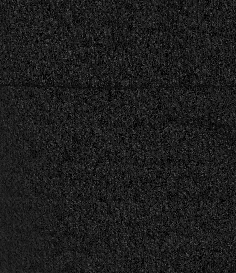 Moa Moa Short Sleeve Shirred Mini Dress