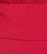 Moa Moa Short Sleeve Shirred Mini Dress