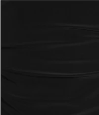 Moa Moa Short Sleeve Side Cinched Dress