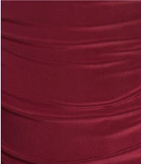 Moa Moa Short Sleeve Side Cinched Dress