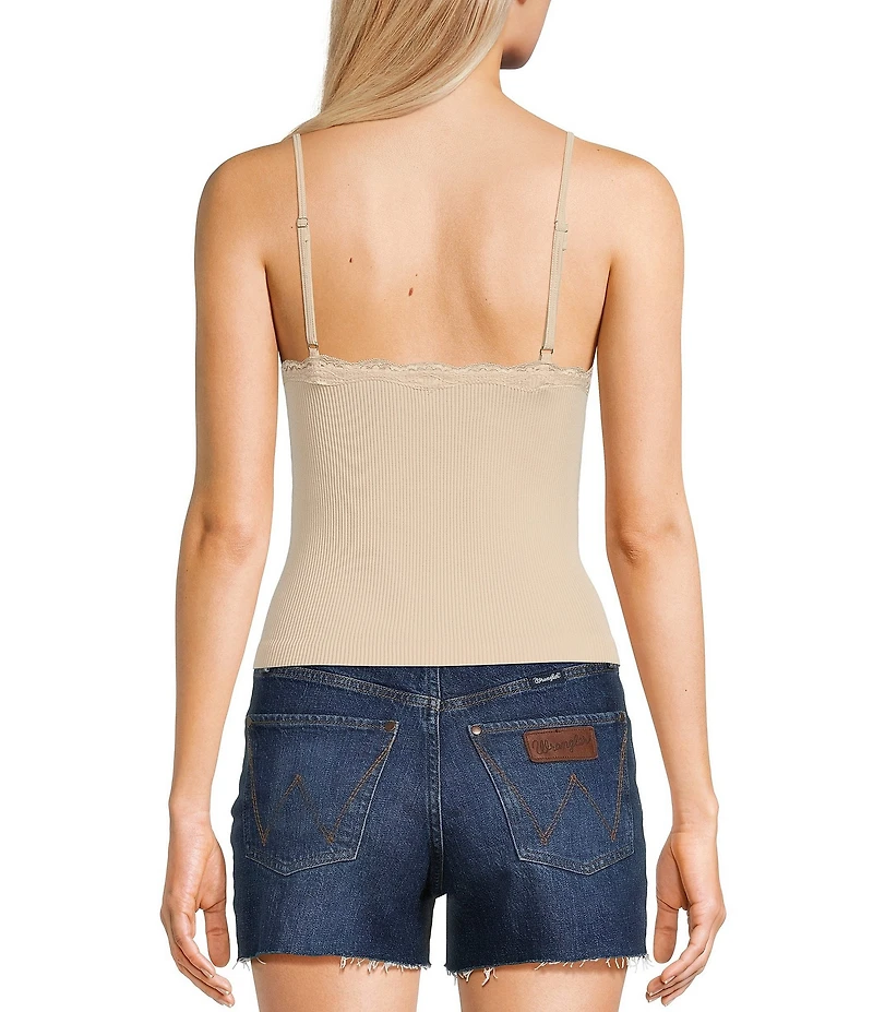 Moa Moa Sleeveless V-Neck Basic Tank Top