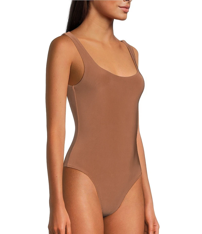 Moa Moa Square Neck Pull-On Bodysuit