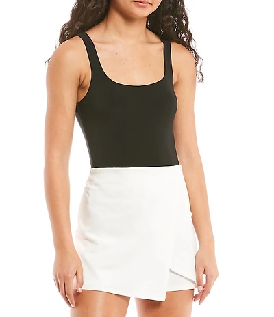 Moa Moa Square Neck Pull-On Bodysuit