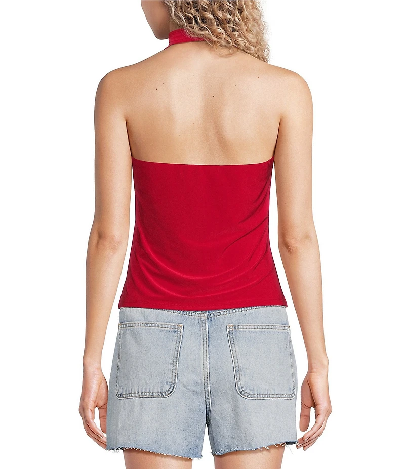 Moa Moa Straight Halter Neck Top