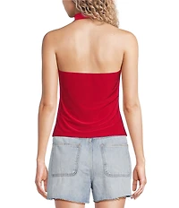 Moa Moa Straight Halter Neck Top