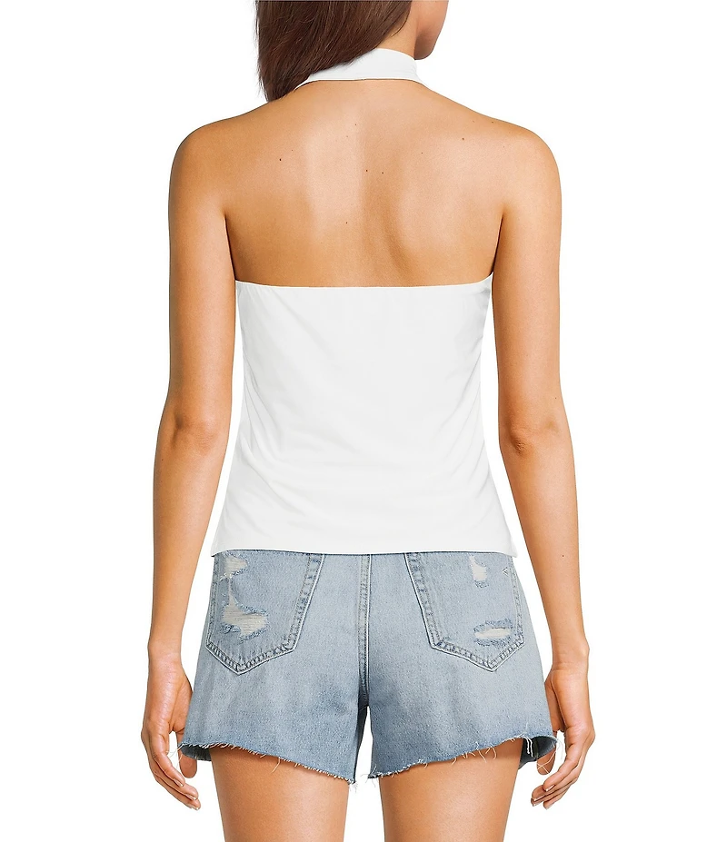 Moa Moa Straight Halter Neck Top