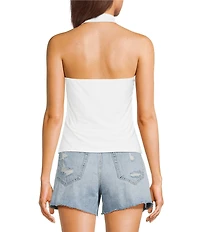 Moa Moa Straight Halter Neck Top