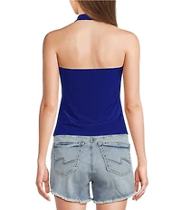 Moa Moa Straight Halter Neck Top