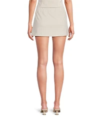 Moa Moa Faux Suede Skort