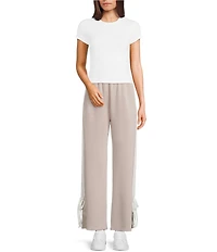 Moa Moa Wide Leg Tie Side Pants