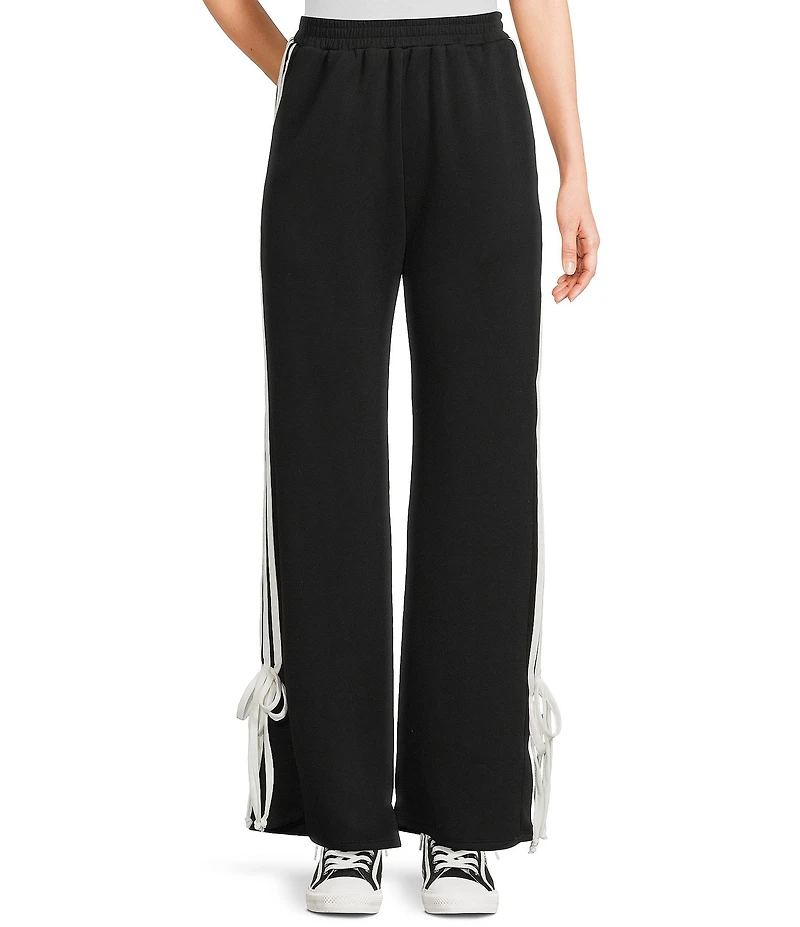 Moa Moa Wide Leg Tie Side Pants