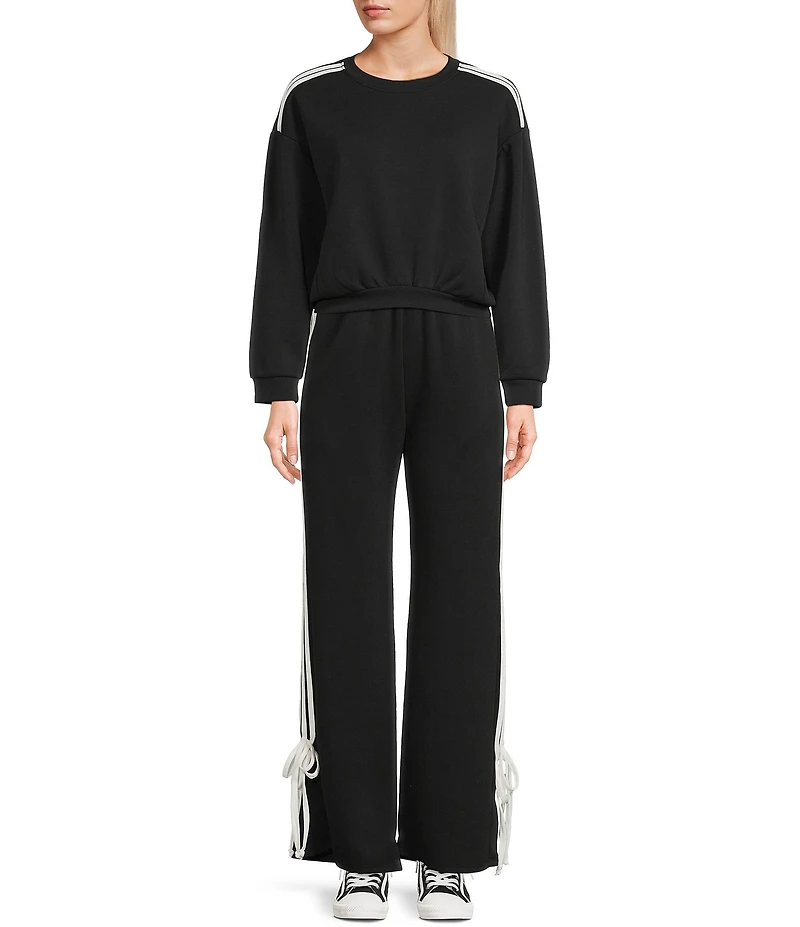 Moa Moa Wide Leg Tie Side Pants