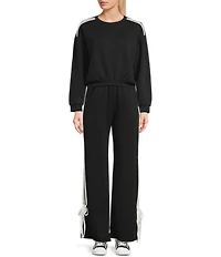 Moa Moa Wide Leg Tie Side Pants