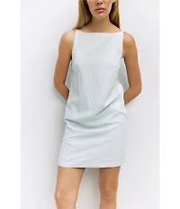 Mod Ref Boat Neck Shift Mini Dress