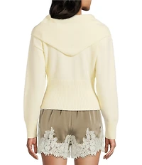 Mod Ref Button Front Fitted Cardigan