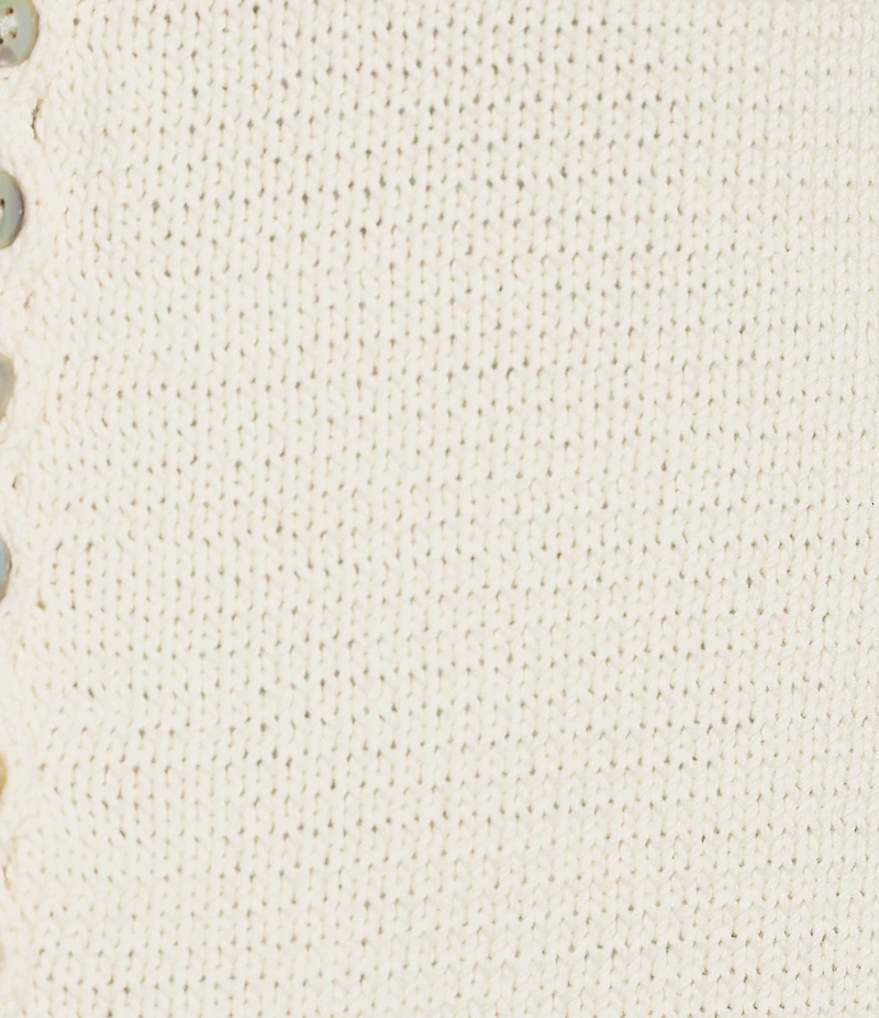 Mod Ref Button Front Short Sleeve Cardigan