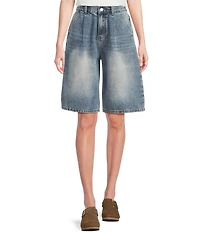 Mod Ref Capri Denim Shorts