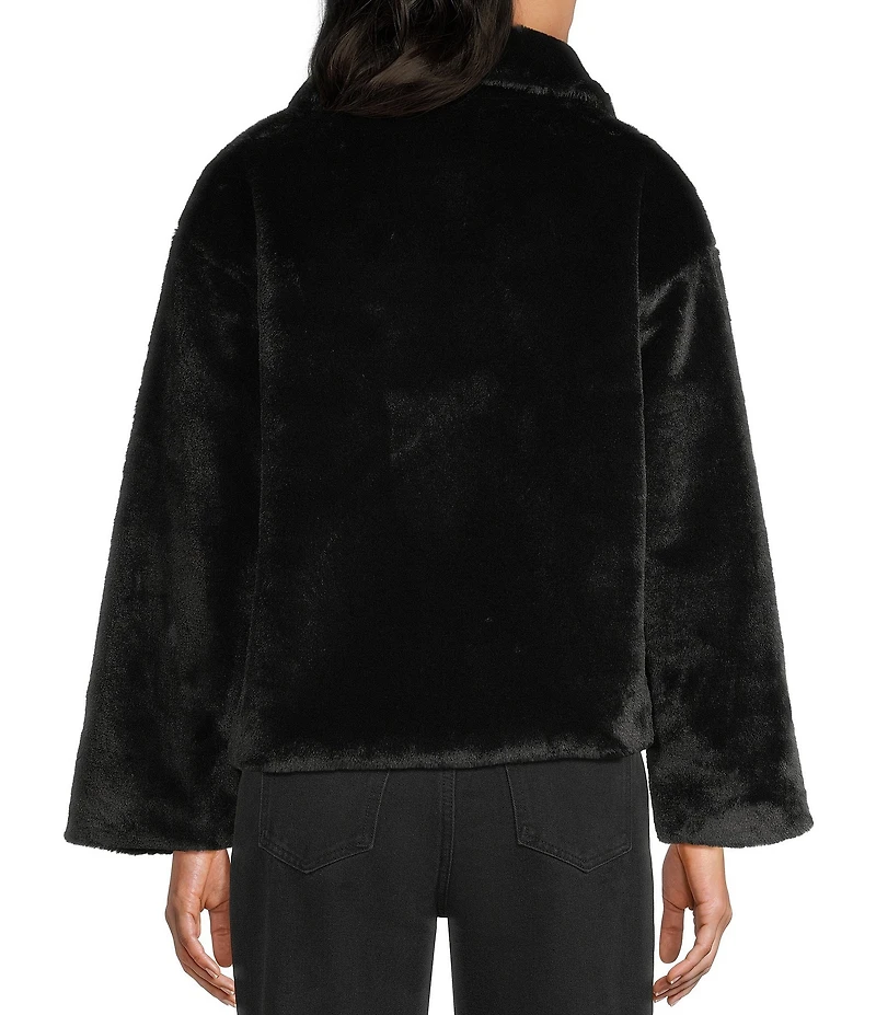 Mod Ref Cropped Faux Fur Coat