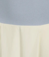 Mod Ref Drop Waist Mock Neck Sleeveless Maxi Dress