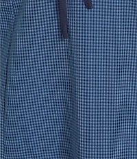 Mod Ref Gingham Scoop Neck Midi Dress