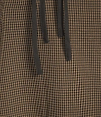 Mod Ref Gingham Scoop Neck Midi Dress