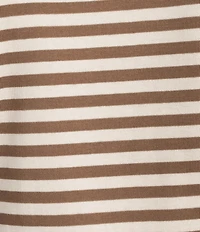 Mod Ref Knit Crew Stripe T-Shirt