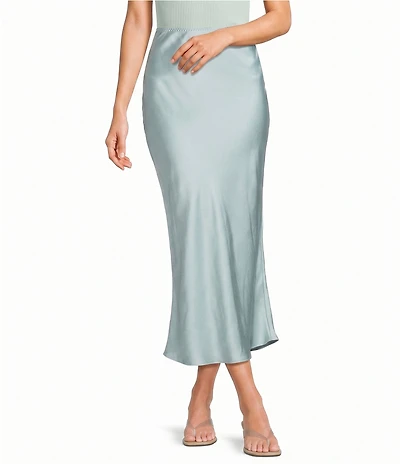 Mod Ref Maxi Satin Skirt