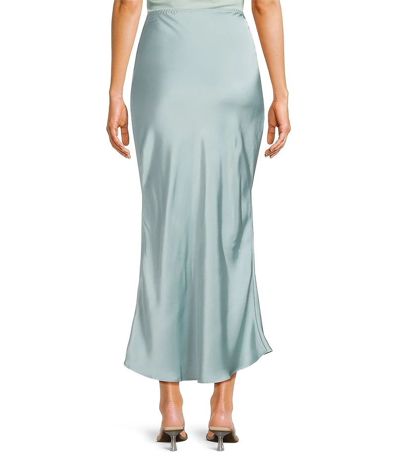 Mod Ref Maxi Satin Skirt
