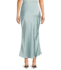 Mod Ref Maxi Satin Skirt