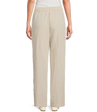 Mod Ref Pleated Elastic Waist Wide Leg Pants